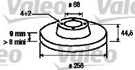 Valeo 186564 - Discofreno www.autoricambit.com