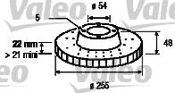 Valeo 186509 - Discofreno www.autoricambit.com