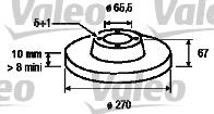 Valeo 186190 - Discofreno www.autoricambit.com