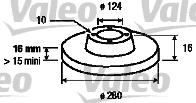 Valeo 187152 - Discofreno www.autoricambit.com