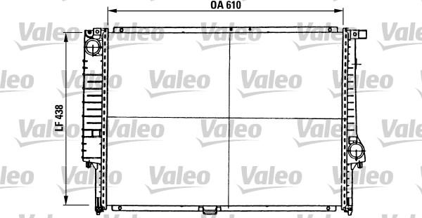 Valeo 819416 - Radiatore, Raffreddamento motore www.autoricambit.com