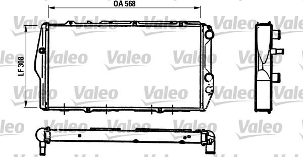 Valeo 819426 - Radiatore, Raffreddamento motore www.autoricambit.com