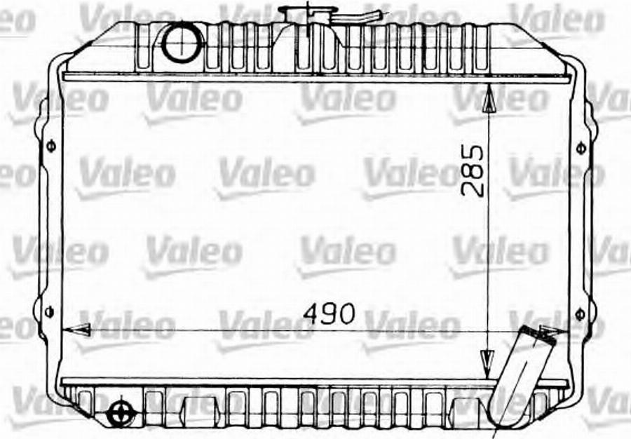 Valeo 819230 - Radiatore, Raffreddamento motore www.autoricambit.com