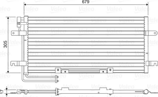 Valeo 814079 - Condensatore, Climatizzatore www.autoricambit.com