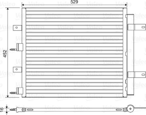 Valeo 814196 - Condensatore, Climatizzatore www.autoricambit.com