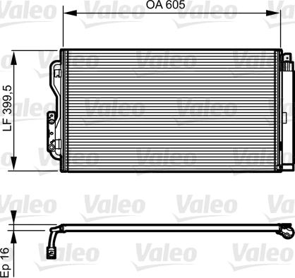 Valeo 814191 - Condensatore, Climatizzatore www.autoricambit.com