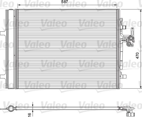 Valeo 814318 - Condensatore, Climatizzatore www.autoricambit.com