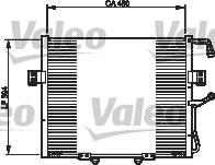 Valeo 814250 - Condensatore, Climatizzatore www.autoricambit.com