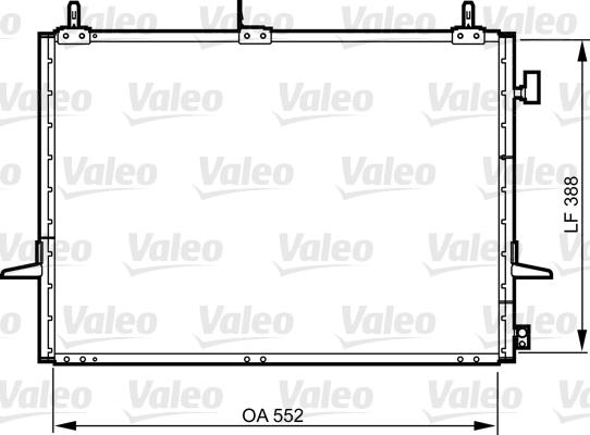 Valeo 814289 - Condensatore, Climatizzatore www.autoricambit.com