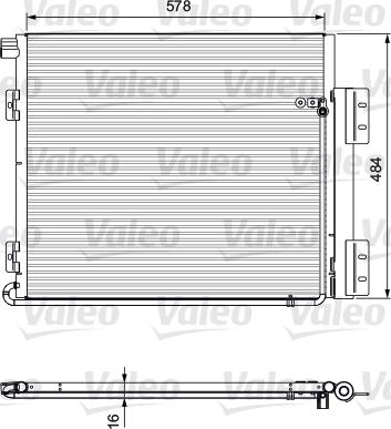 Valeo 815060 - Condensatore, Climatizzatore www.autoricambit.com