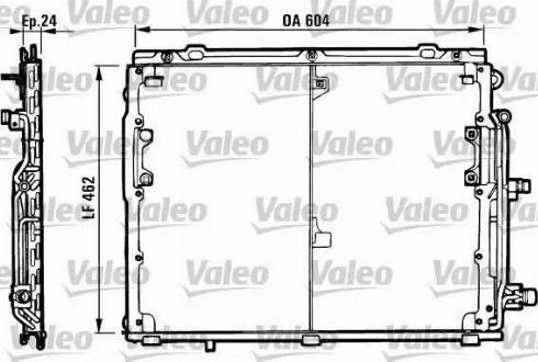 Valeo 816938 - Condensatore, Climatizzatore www.autoricambit.com