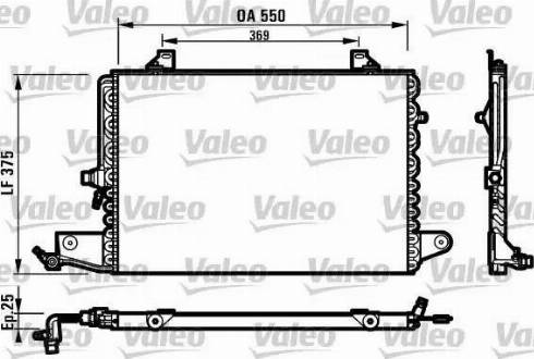 Valeo 816975 - Condensatore, Climatizzatore www.autoricambit.com