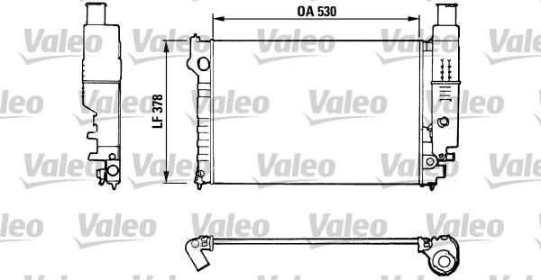 Valeo 816554 - Radiatore, Raffreddamento motore www.autoricambit.com