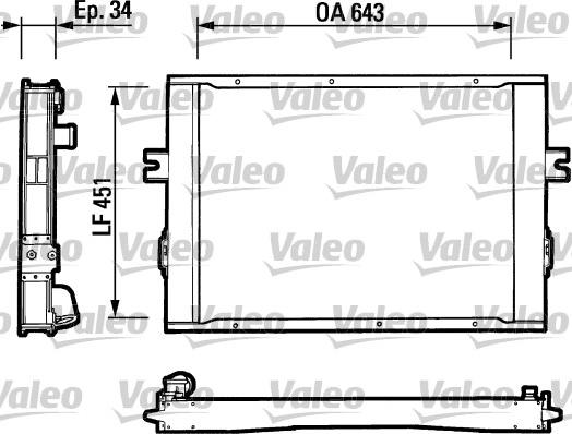 Valeo 816649 - Radiatore, Raffreddamento motore www.autoricambit.com