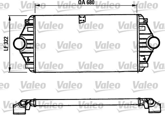 Valeo 816851 - Intercooler www.autoricambit.com