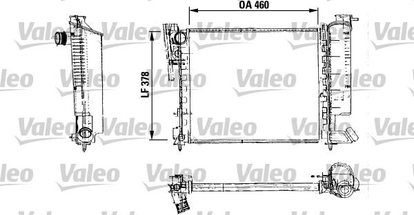 Valeo 816715 - Radiatore, Raffreddamento motore www.autoricambit.com