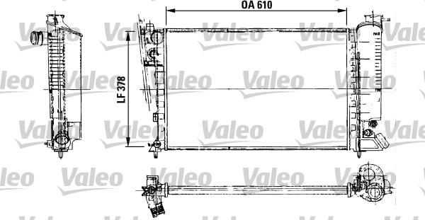 Valeo 816716 - Radiatore, Raffreddamento motore www.autoricambit.com