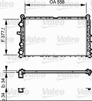 Valeo 810949 - Radiatore, Raffreddamento motore www.autoricambit.com