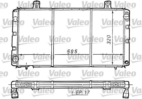 Valeo 810964 - Radiatore, Raffreddamento motore www.autoricambit.com