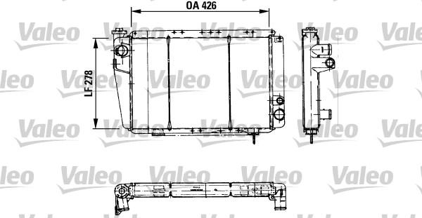 Valeo 810933 - Radiatore, Raffreddamento motore www.autoricambit.com