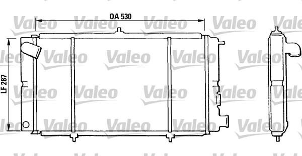 Valeo 810811 - Radiatore, Raffreddamento motore www.autoricambit.com