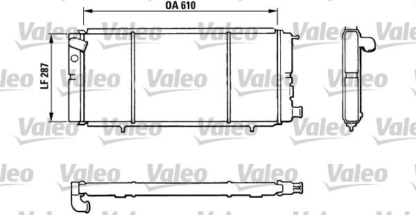 Valeo 810827 - Radiatore, Raffreddamento motore www.autoricambit.com