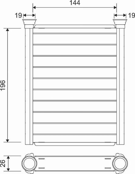 Valeo 811589 - Scambiatore calore, Riscaldamento abitacolo www.autoricambit.com