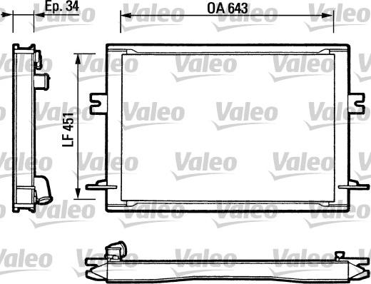 Valeo 811 348 - Radiatore, Raffreddamento motore www.autoricambit.com