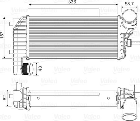 Valeo 818604 - Intercooler www.autoricambit.com