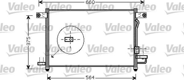 Valeo 818061 - Condensatore, Climatizzatore www.autoricambit.com