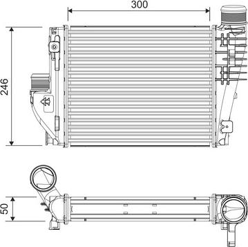 Valeo 818304 - Intercooler www.autoricambit.com