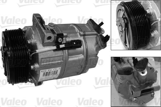 Valeo 813144 - Compressore, Climatizzatore www.autoricambit.com