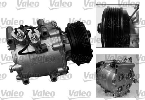 Valeo 813168 - Compressore, Climatizzatore www.autoricambit.com