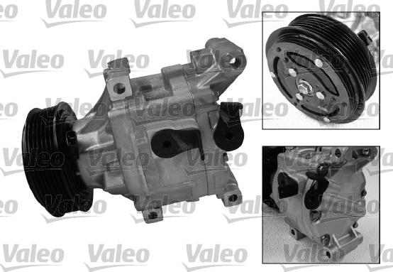 Valeo 813167 - Compressore, Climatizzatore www.autoricambit.com