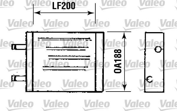 Valeo 812093 - Scambiatore calore, Riscaldamento abitacolo www.autoricambit.com