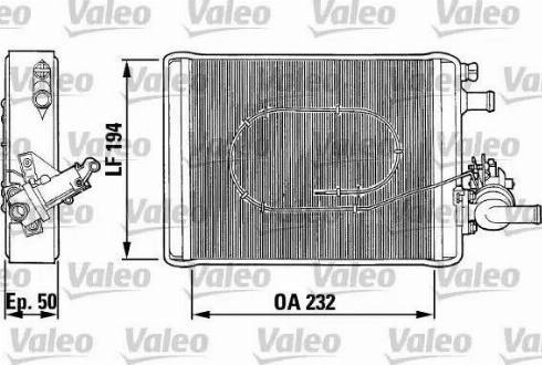 Valeo 812046 - Scambiatore calore, Riscaldamento abitacolo www.autoricambit.com