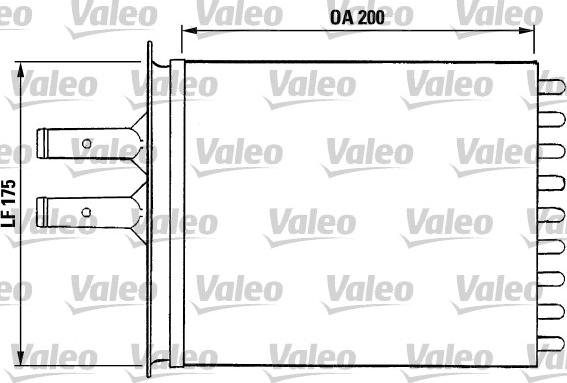 Valeo 812081 - Scambiatore calore, Riscaldamento abitacolo www.autoricambit.com