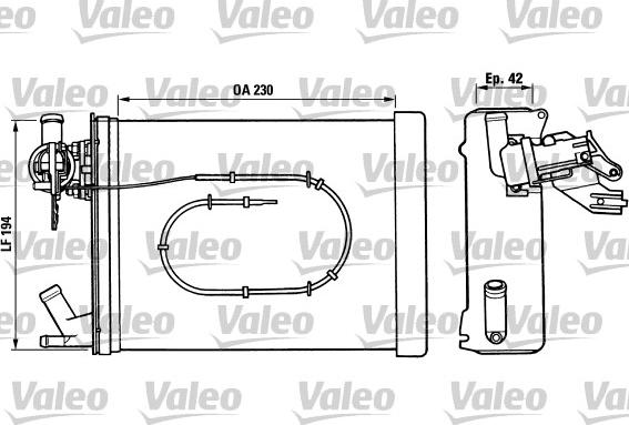 Valeo 812023 - Scambiatore calore, Riscaldamento abitacolo www.autoricambit.com