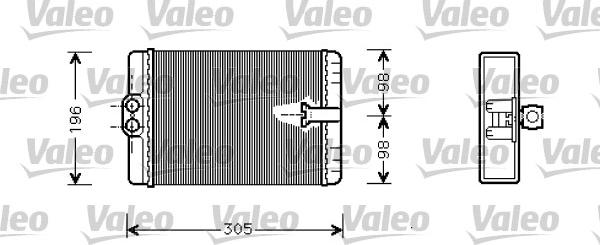 Valeo 812366 - Scambiatore calore, Riscaldamento abitacolo www.autoricambit.com