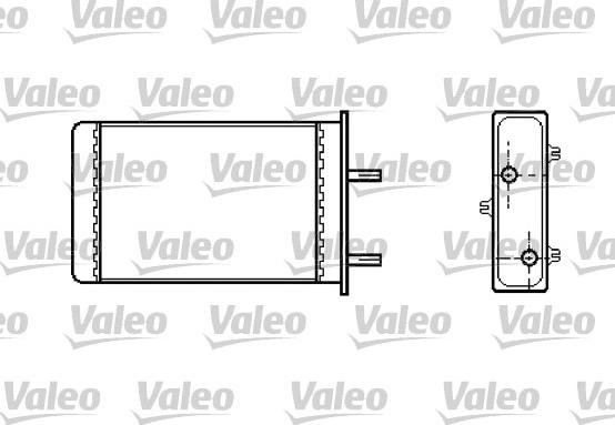 Valeo 812334 - Scambiatore calore, Riscaldamento abitacolo www.autoricambit.com