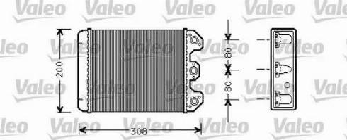 Valeo 812298 - Scambiatore calore, Riscaldamento abitacolo www.autoricambit.com