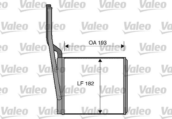 Valeo 812273 - Scambiatore calore, Riscaldamento abitacolo www.autoricambit.com