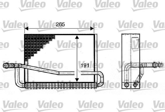 Valeo 817520 - Evaporatore, Climatizzatore www.autoricambit.com