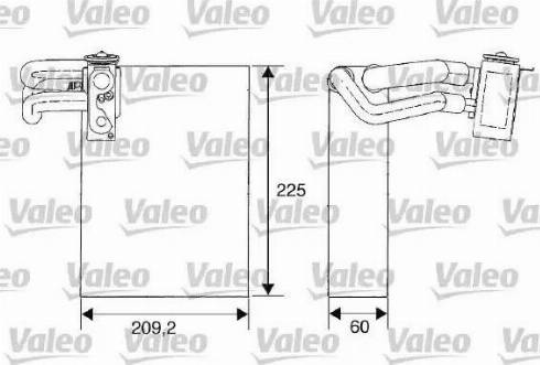 Valeo 817682 - Evaporatore, Climatizzatore www.autoricambit.com