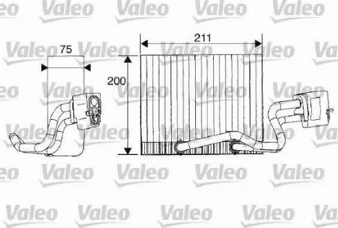 Valeo 817173 - Evaporatore, Climatizzatore www.autoricambit.com