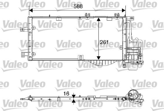 Valeo 817844 - Condensatore, Climatizzatore www.autoricambit.com