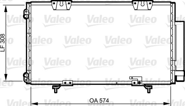 Valeo 817802 - Condensatore, Climatizzatore www.autoricambit.com