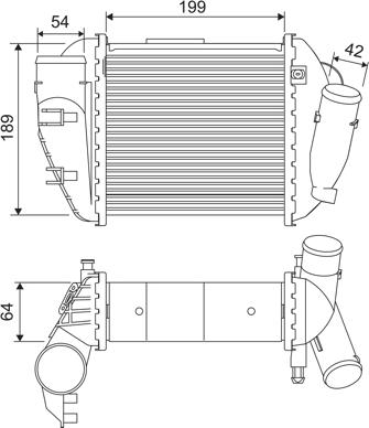 Valeo 817870 - Intercooler www.autoricambit.com