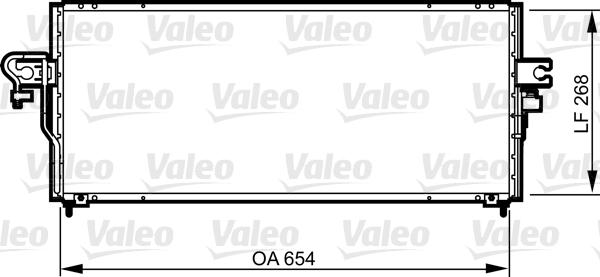 Valeo 817794 - Condensatore, Climatizzatore www.autoricambit.com