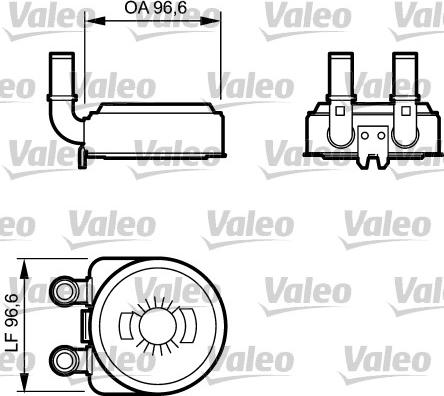 Valeo 817705 - Radiatore olio, Olio motore www.autoricambit.com